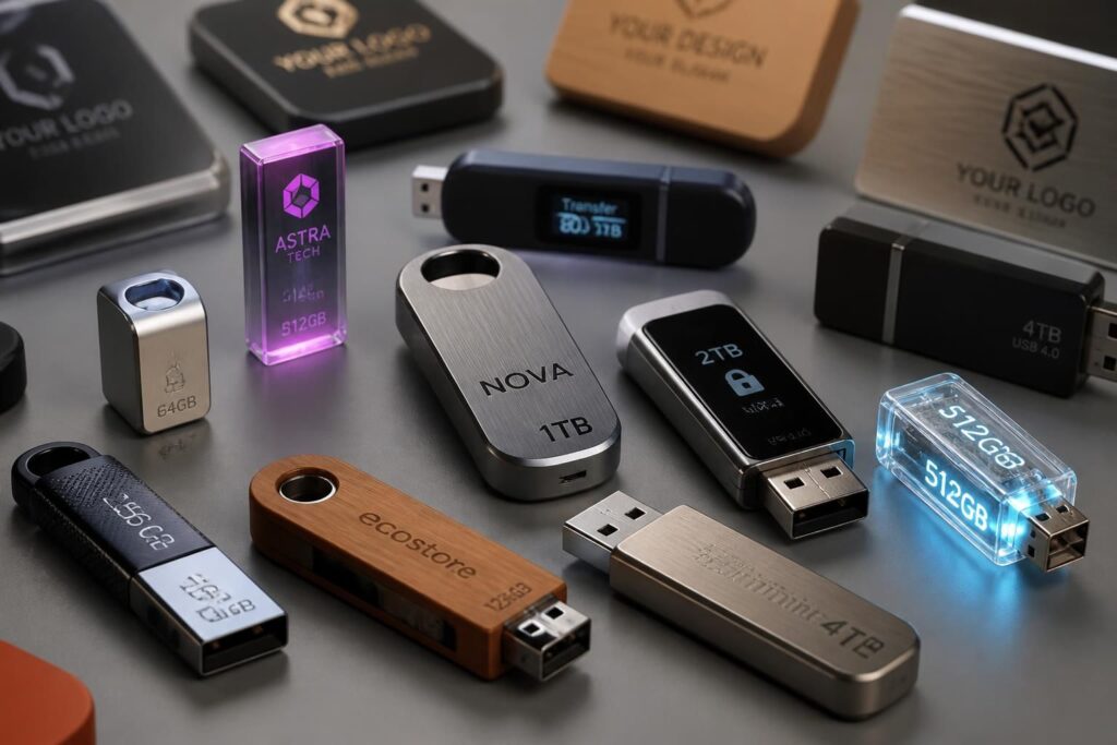 découvrez tout sur la clé usb publicitaire en 2026 : capacités variées, formes innovantes et options de personnalisation pour booster votre communication.