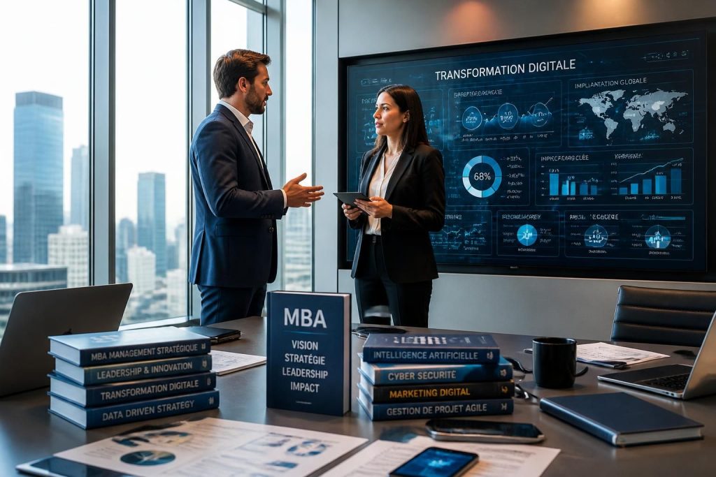 découvrez tout sur le mba chief digital officer : formations recommandées, salaires moyens et opportunités de carrière dans le domaine du digital.