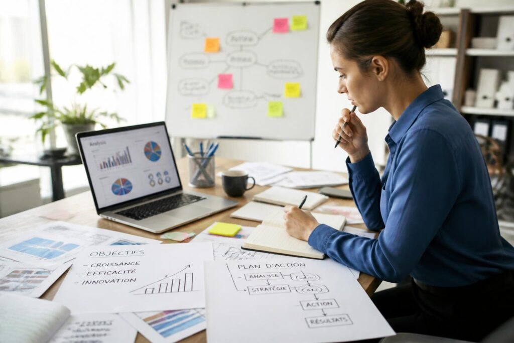 découvrez comment définir des objectifs marketing efficaces en utilisant la méthode smart pour établir des kpi pertinents et mesurer vos performances avec précision.