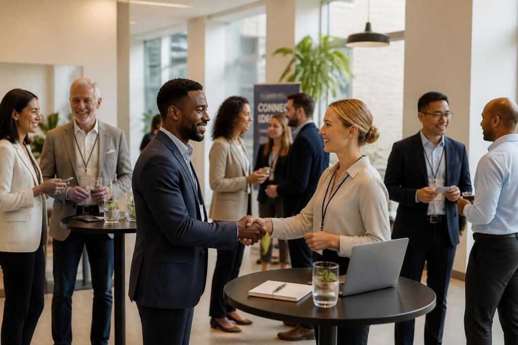découvrez comment le réseautage professionnel peut booster votre entreprise grâce à des rencontres stratégiques et des opportunités de collaboration.