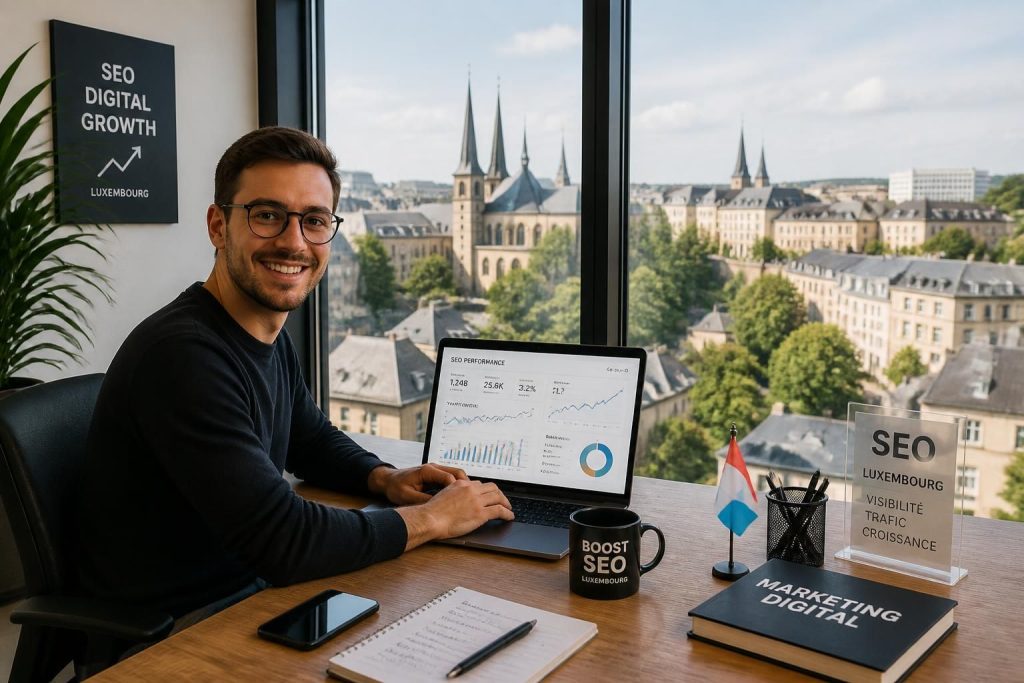 agence seo luxembourg spécialisée pour améliorer votre visibilité en ligne et booster votre référencement sur le marché local. attirez plus de clients grâce à des stratégies personnalisées et efficaces.