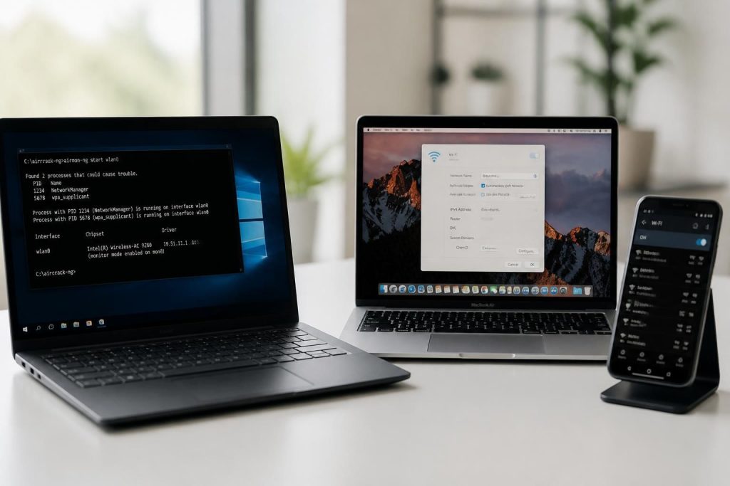 découvrez notre guide complet pour installer et utiliser aircrack-ng sur windows, macos et android, et maîtrisez le piratage éthique de réseaux wi-fi en toute simplicité.