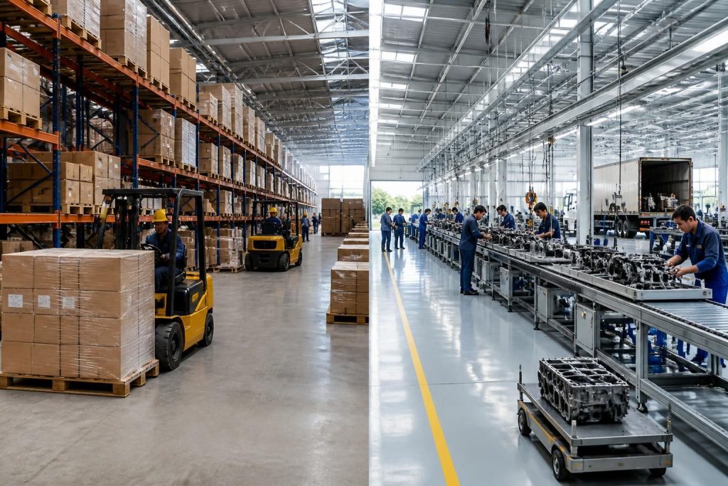 découvrez la définition du flux poussé en logistique et comprenez ses différences essentielles avec le flux tendu pour optimiser la gestion des stocks et la production.
